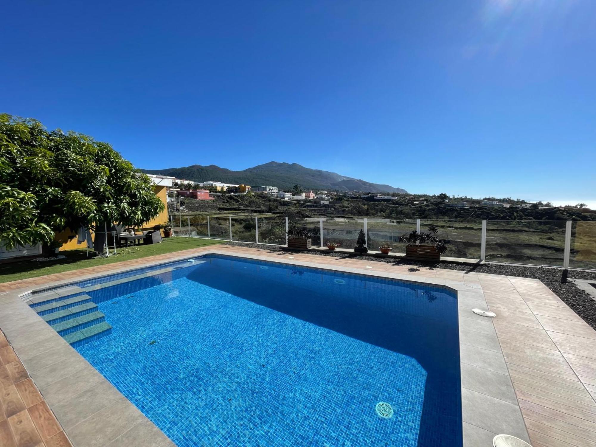 Apartamento El Mirador de El Paso - Vistas y piscina Exterior foto