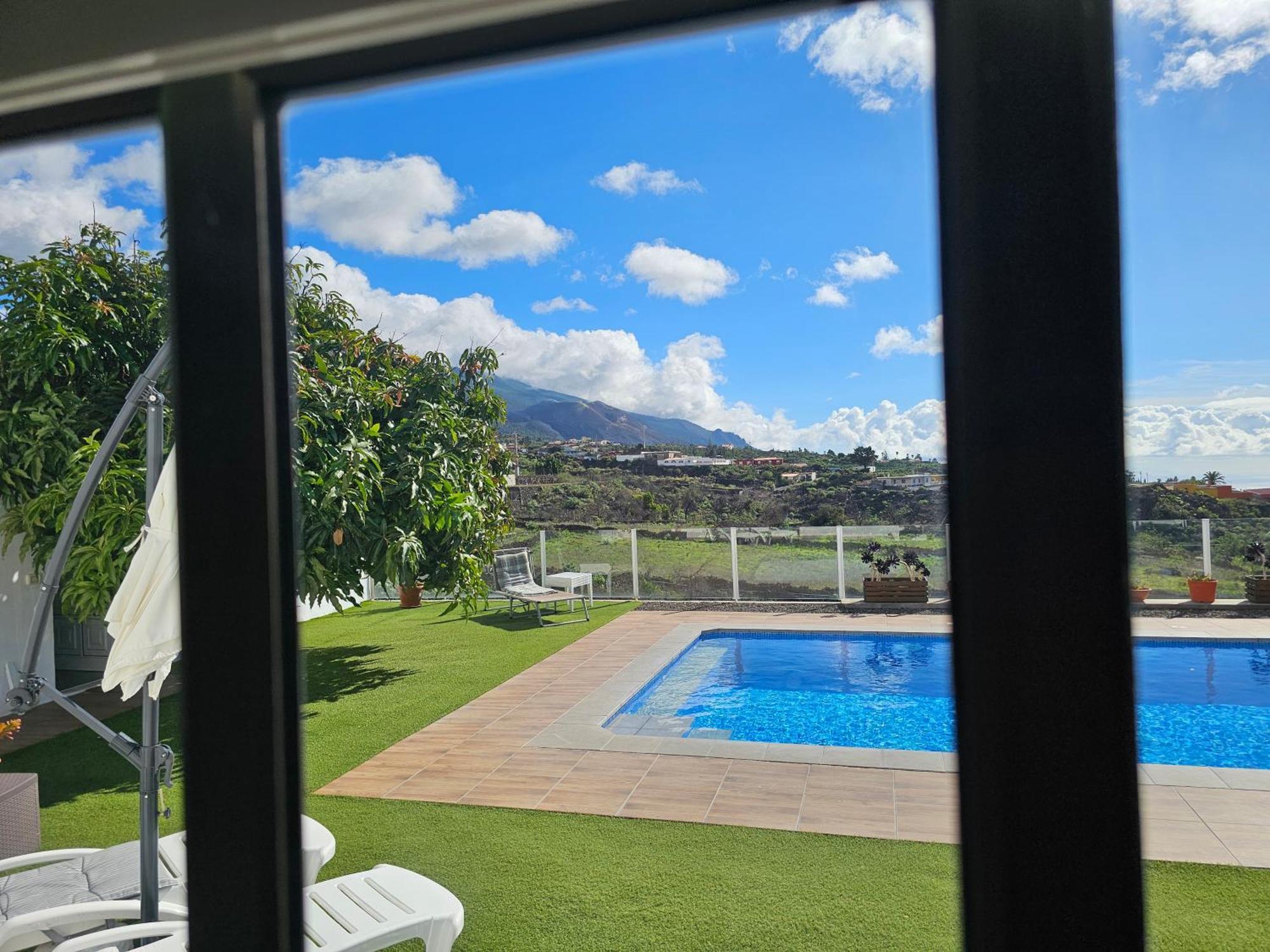 Apartamento El Mirador de El Paso - Vistas y piscina Exterior foto
